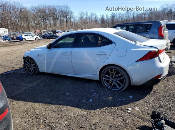 JTHC81D29J5033735 2018 LEXUS IS Белый Задняя левая четверть