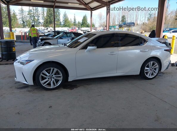 JTHC81F21M5046609 2021 LEXUS IS 300 Белый 