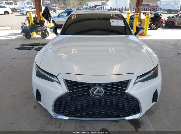 JTHC81F21M5046609 2021 LEXUS IS 300 Белый Вид задней части салона