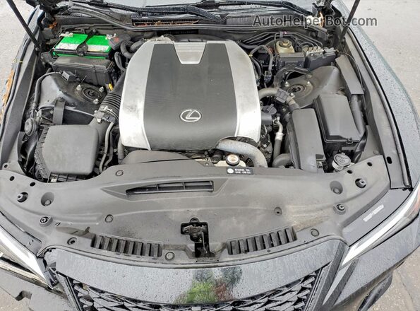 JTHC81F22M5043685 2021 LEXUS IS Gray Вид задньої частини салону