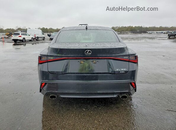 JTHC81F22M5043685 2021 LEXUS IS Gray Вид ззаду