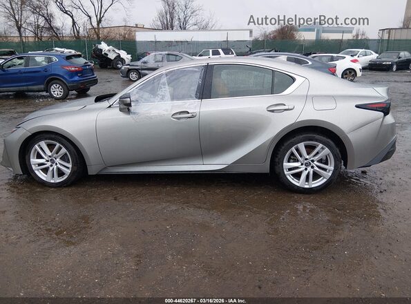 JTHC81F22M5045565 2021 LEXUS IS 300 Серебряный Панорамный вид салона 360°