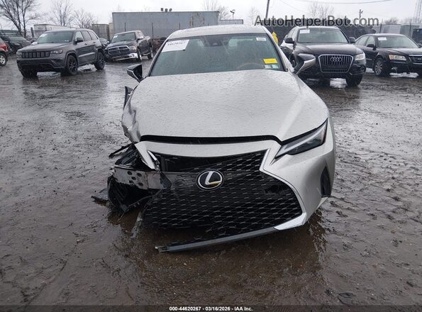 JTHC81F22M5045565 2021 LEXUS IS 300 Серебряный Вид щитка приборов