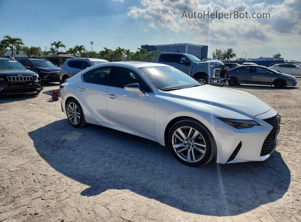 JTHC81F25M5043518 2021 LEXUS IS White Front view