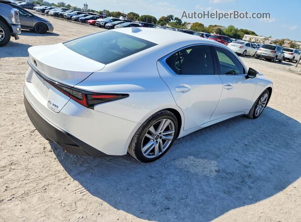 JTHC81F25M5043518 2021 LEXUS IS White Front right
