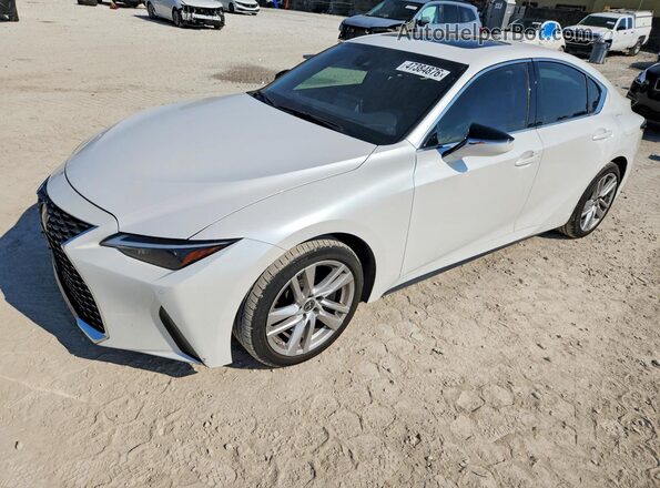 JTHC81F25M5043518 2021 LEXUS IS White Rear left