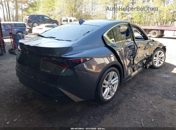 JTHCA1D24M5110102 2021 LEXUS IS 300 Blue Trasero derecho