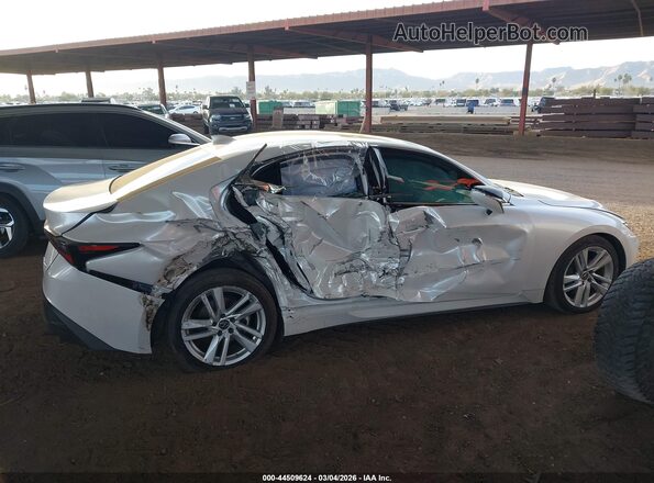 JTHCA1D25P5123705 2023 LEXUS IS 300 White Rear interior view