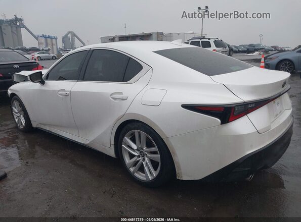 JTHCA1D28R5129727 2024 LEXUS IS 300 White 