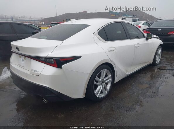 JTHCA1D28R5129727 2024 LEXUS IS 300 White 