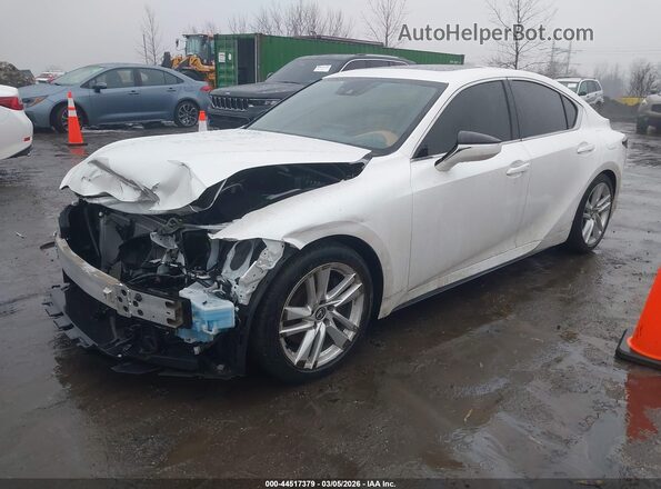 JTHCA1D28R5129727 2024 LEXUS IS 300 White 