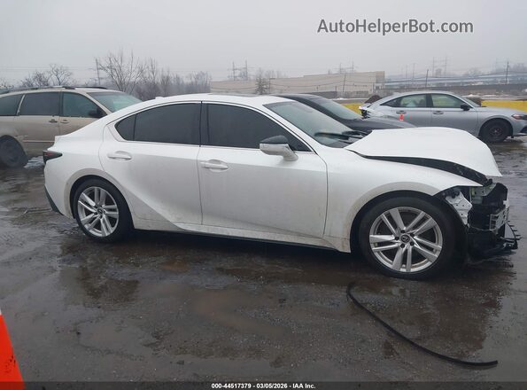 JTHCA1D28R5129727 2024 LEXUS IS 300 White 