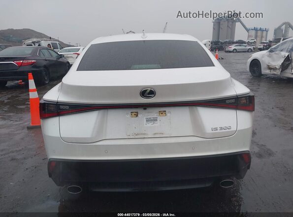 JTHCA1D28R5129727 2024 LEXUS IS 300 White 