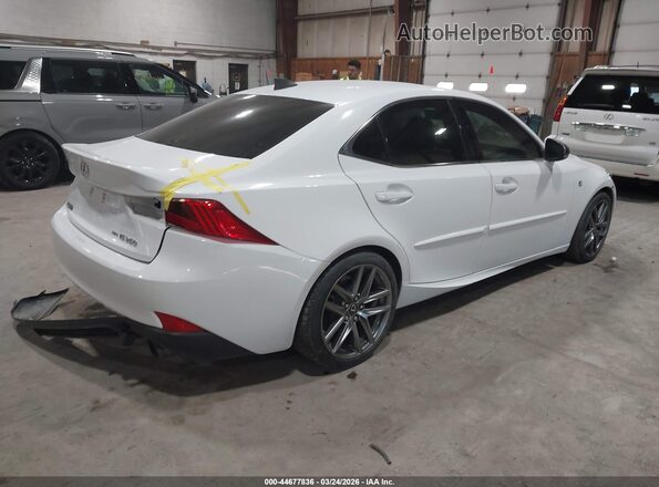 JTHCE1D20H5013084 2017 LEXUS IS 350 Белый Задняя правая четверть