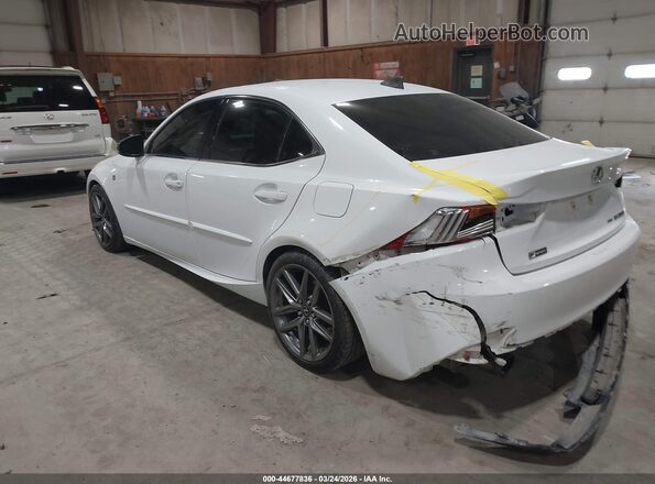 JTHCE1D20H5013084 2017 LEXUS IS 350 Белый Задняя левая четверть