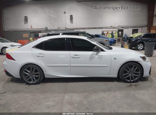 JTHCE1D20H5013084 2017 LEXUS IS 350 Белый Вид задней части салона