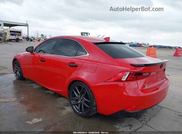 JTHCE1D29G5011042 2016 LEXUS IS 350 Red Trasero izquierdo