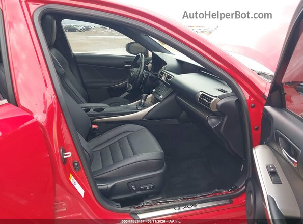 JTHCE1D29G5011042 2016 LEXUS IS 350 Red Vista interior delantera