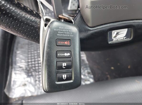 JTHCE1D29G5011042 2016 LEXUS IS 350 Red Vista del salpicadero