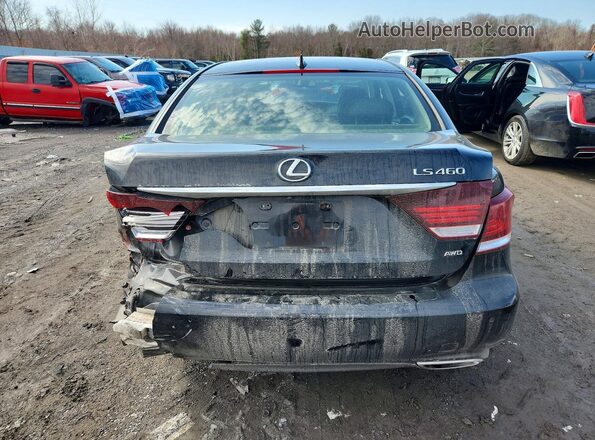 JTHCL5EF5G5025633 2016 LEXUS LS Black უკანა ხედი