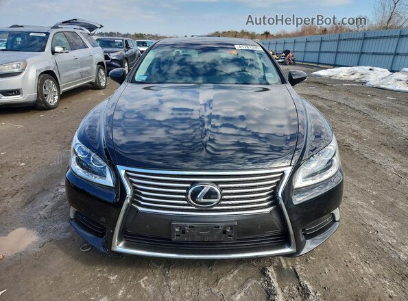JTHCL5EF5G5025633 2016 LEXUS LS Black წინა ხედი