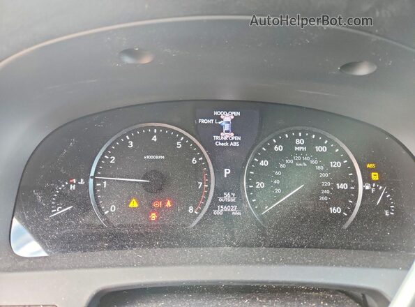 JTHCL5EF5G5025633 2016 LEXUS LS Black ხელსაწყოთა პანელის ხედი