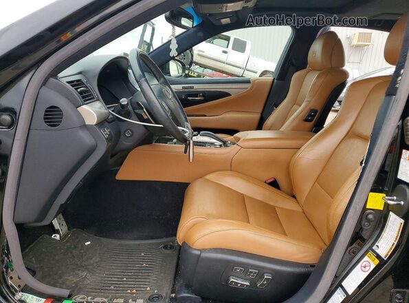 JTHCL5EF6G5026029 2016 LEXUS LS Black Вид салону спереду