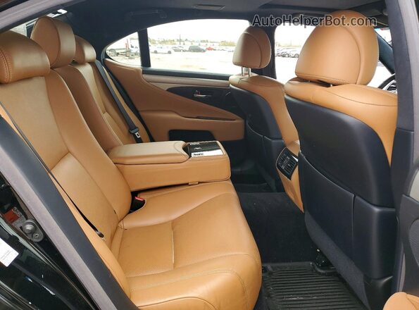 JTHCL5EF6G5026029 2016 LEXUS LS Black Вид задніх сидінь
