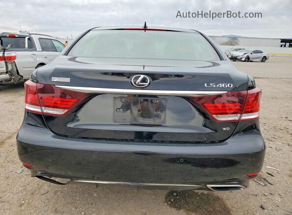 JTHCL5EF6G5026029 2016 LEXUS LS Black Вид ззаду