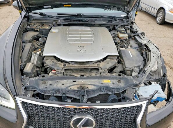 JTHCL5EF6G5026029 2016 LEXUS LS Black Вид задньої частини салону