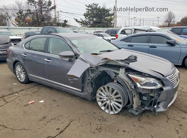JTHCL5EF6H5028994 2017 LEXUS LS Gray Передня права чверть