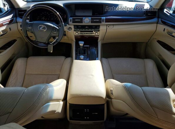 JTHCL5EF6H5029420 2017 LEXUS LS White Вид панелі приладів