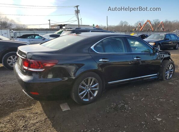 JTHCL5EF8G5027148 2016 LEXUS LS Black Trasero derecho