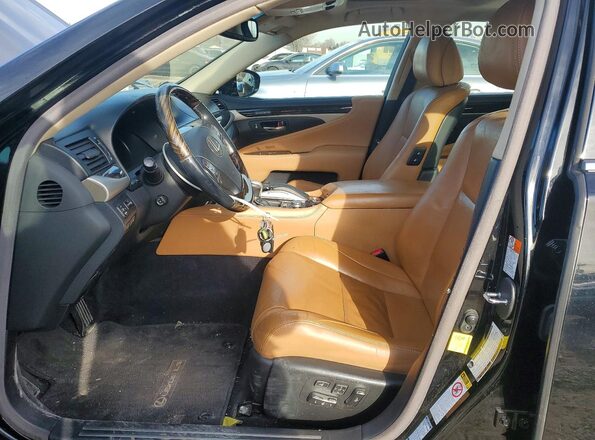 JTHCL5EF8G5027148 2016 LEXUS LS Black Vista interior delantera