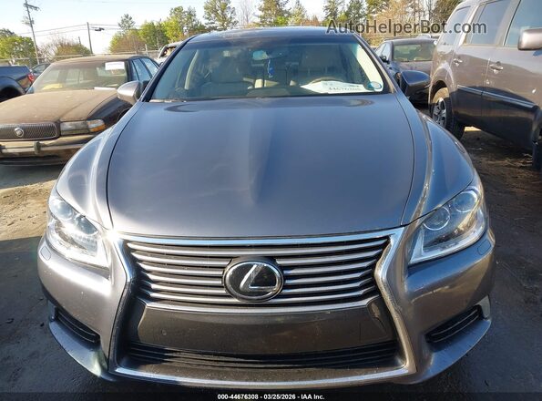 JTHCL5EFXG5026728 2016 LEXUS LS 460 Gray Սարքավորումների վահանակի տեսք
