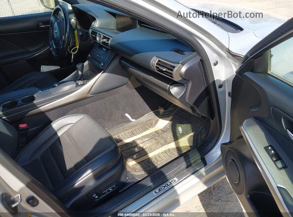 JTHCM1D22G5005523 2016 LEXUS IS 300 Silver Widok wnętrza z przodu