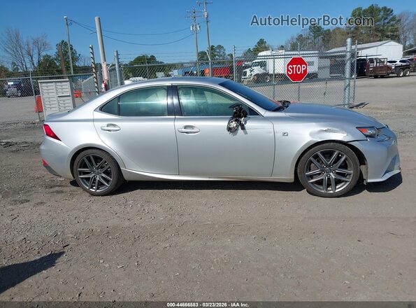 JTHCM1D22G5005523 2016 LEXUS IS 300 Silver Widok wnętrza z tyłu