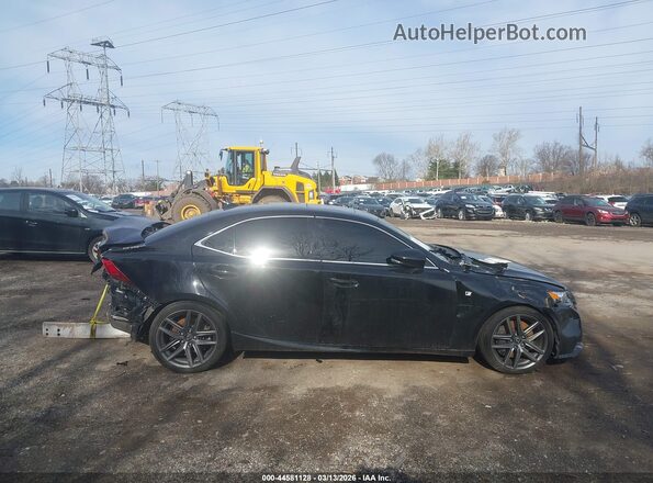 JTHCM1D24G5003417 2016 LEXUS IS 300 Black Rear interior view