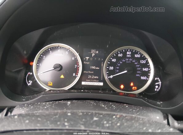 JTHCM1D25G5001546 2016 LEXUS IS 300 Silver Vista de los asientos traseros