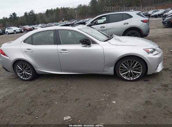 JTHCM1D25G5001546 2016 LEXUS IS 300 Silver Vista interior trasera