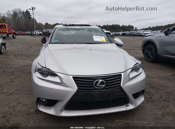 JTHCM1D25G5001546 2016 LEXUS IS 300 Silver Vista del cuadro de instrumentos
