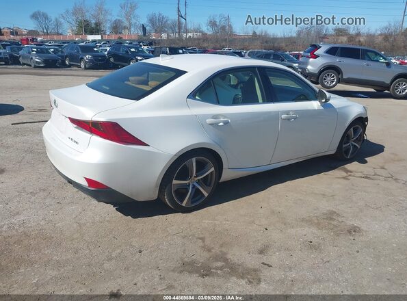 JTHCM1D25H5024519 2017 LEXUS IS 300 Белый Задняя правая четверть
