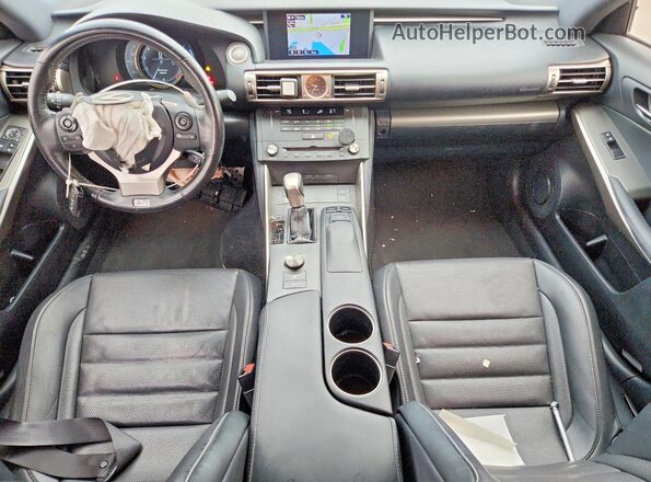 JTHCM1D26G5005038 2016 LEXUS IS Silver Вид панелі приладів