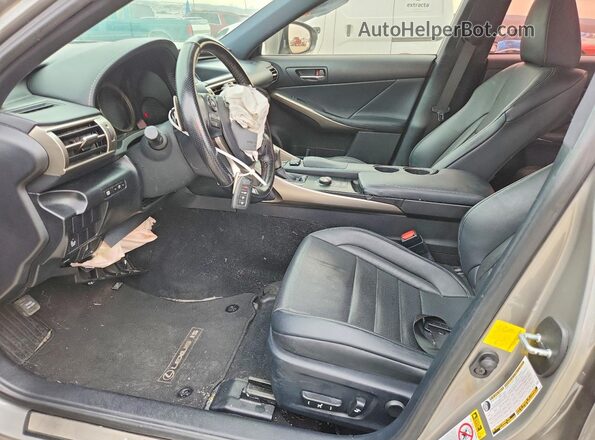 JTHCM1D26G5005038 2016 LEXUS IS Silver Вид салону спереду