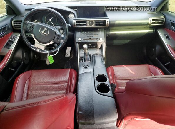 JTHCM1D28G5004134 2016 LEXUS IS Gray Вид панелі приладів