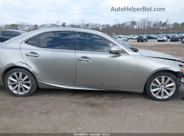 JTHCM1D29G5010637 2016 LEXUS IS 300 Gray Widok zestawu wskaźników