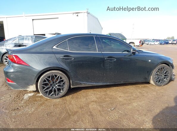JTHCM1D29H5022692 2017 LEXUS IS 300 Black Սալոնի հետևի տեսք
