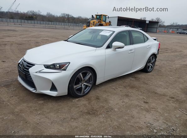 JTHCM1D2XH5017887 2017 LEXUS IS 300 White Vista tres cuartos delantera izquierda