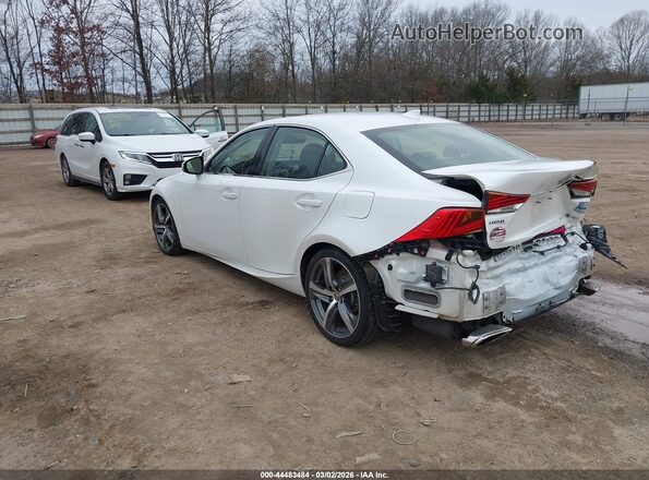 JTHCM1D2XH5017887 2017 LEXUS IS 300 White Trasero izquierdo