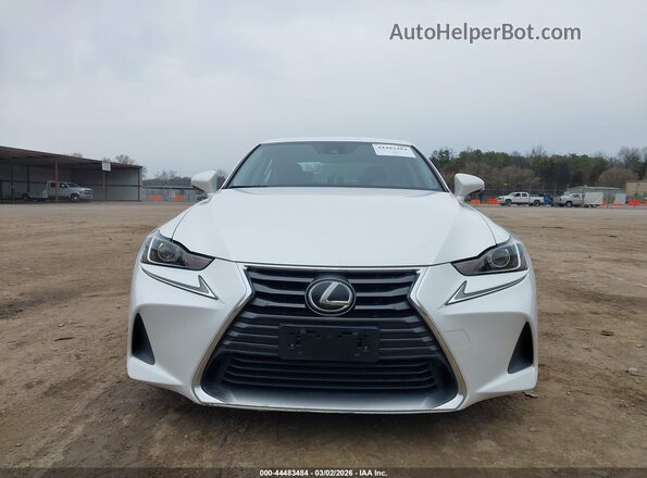 JTHCM1D2XH5017887 2017 LEXUS IS 300 White Vista del cuadro de instrumentos